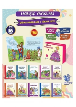 Dünya Masalları 1  Dizisi  1.Sınıflara    10 Kitap   Morışık
