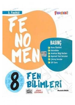Fenomen 8.Sınıf Fen Bilimleri 3.Fasikül