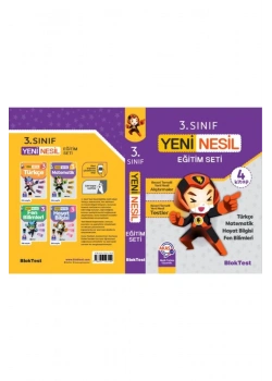 Bloktest 3.Sınıf Yeni Nesil Eğitim Seti