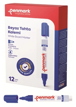 Penmark Tahta Kalemi Doldurulabilir Mavi Hs-505