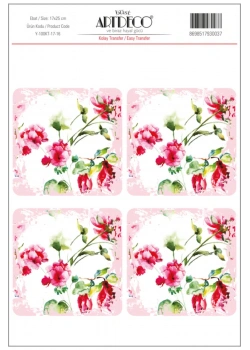 Lisans Artdeco Kolay Transfer 17X25 Cm Lv-Y-100-Kt17-16