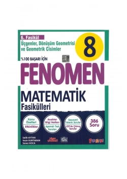 Fenomen 8.Sınıf Matematik 6.Fasikül
