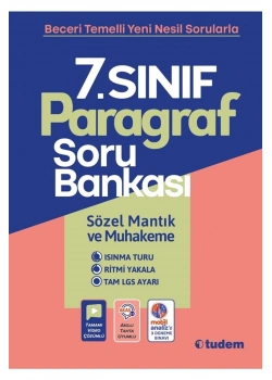 Tudem 7.Sınıf Paragraf Soru Bankası