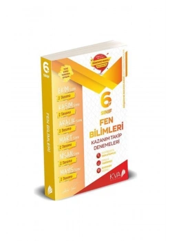 6.Sınıf Fen Bilimleri Kazanım Takip Denemeleri Koray Varol Akademi