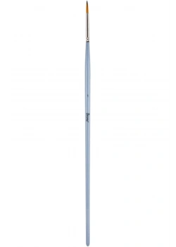 Brons123 Serisi Sulu Boya Ve Akrilik Boya Fırçası Sentetik Kil Yuvarlak Uç - 1 Kod: Br-752