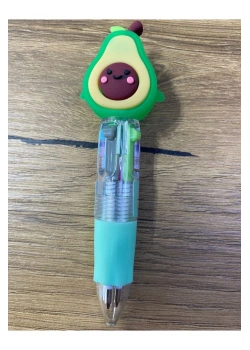 Misyon Avokado Figürlü Mini Tükenmez Kalem 4 Renk E-556A