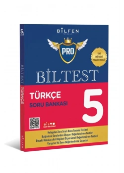 Bilfen 5.Sınıf Türkçe Biltest Pro Soru Bankası