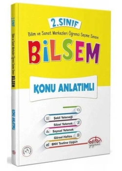 Editör 2.Sınıf Bilsem Konu Anlatım