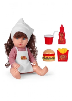 Kutulu Türkçe Konuşan Senoş Bebek Burger Yiyen Galglt1114