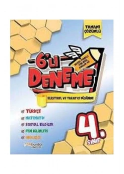 ONBURDA 4.SINIF 6 LI DENEME ÇÖZÜMLÜ