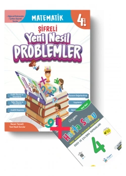 ONBURDA 4.SINIF MATEMATİK ŞİFRELİ YENİ NESİL PROBLEMLER BECERİ TEMELLİ SORULAR