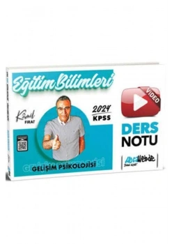 2024 Kpss Eğitim Bilimleri Gelişim Psikolojisi Video Ders Notu  Hocawebde