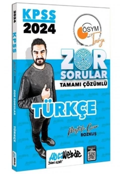 2024 Kpss Gy Türkçe Zor Sorular  Hocawebde