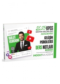 2025 Kpss Eğitim Bilimleri Gelişim Psikolojisi Ders Notları  İndeks