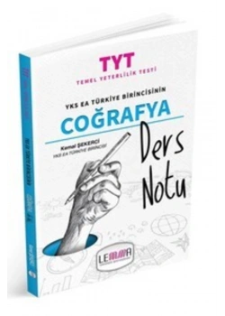 Tyt Coğrafya Ders Notu   Lemma Yayın