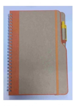 Liz Kraft Kapak Kalemli Spr. Kenarı Renkli Defter Kod: Kfk13