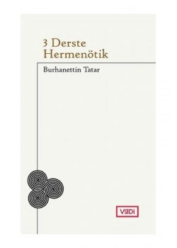 3 Derste Hermenötik   Burhanettin Tatar Vadi Yayın