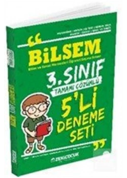 3.Sınıf Bilsem Çözümlü 5 Li Deneme Seti  Zeki Çocuk