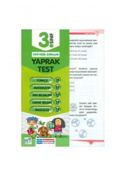 3.Sınıf Tüm Dersler Yaprak Test   Evrensel