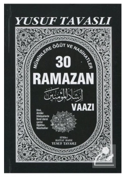 30 Ramazan Vaazı  B09     Tavaslı