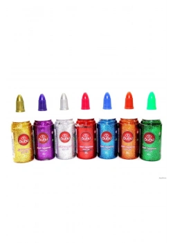 Bu-Bu Simli Yapıştırıcı  50-Gr 6 Renk  Kod:Bubu-Sy0005