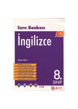 4 Adım 8. Sınıf İngilizce Soru Bankası