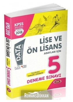 Data Kpss Lise Önlisans 5 Deneme Sınavı
