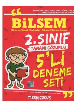 2.Sınıf Çözümlü 5 Li Deneme Seti   Bilsem