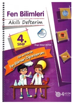 4. Sınıf Fen Bilimleri Akilli Defterim 4 Adım