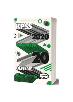 2020 Kpss Coğrafya 20 Deneme  Yediiklim