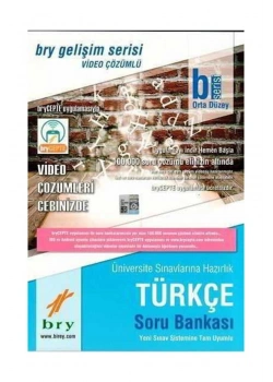Üniv.Sın.Haz.Türkçe Soru Bankası Orta Düzey   Birey