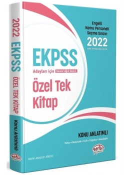 Editör 2024 Ekpss Gy Gk Tek Kitap Konu Anlatımlı Soru Bankası
