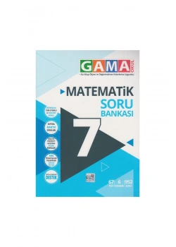 Gama 7.Sınıf Matematik Soru Bankası 3 Lü Set Kurmay Yayın