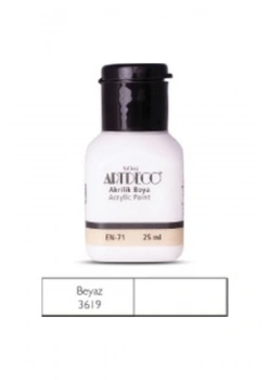 Lisans Artdeco Akrilik Boya 25 Ml Beyaz Lv-Y-070A-3619