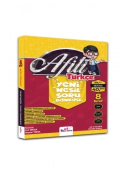 Efx 8.Sınıf Afilli Türkçe Yeni Nesil Soru Bankası