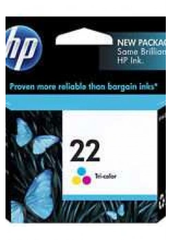 Hp C9352Ae Color Mürekkep Kartuş 165 Sayfa Renkli No:22