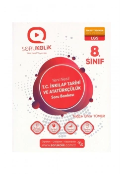 8.Sınıf İnkilap Tarihi Soru Bankası Sorukolik