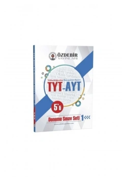 Özdebir Yks Tyt 1.Oturum 5 Li Deneme Sınavı