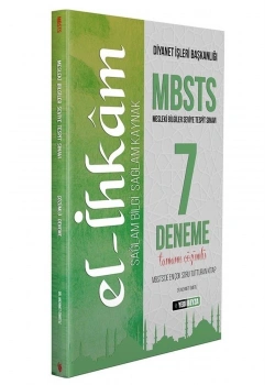Mbsts El İhkam 7 Çözümlü Deneme Mehmet Ümütli Yedibeyza
