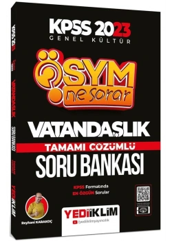 Kpss 2023 Vatandaşlık Çözümlü Soru Bankası  Yediiklim