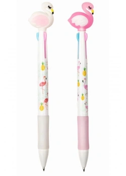Mikro Sc-R102-36 Flamingo 3 Renk Tükenmez Kalem