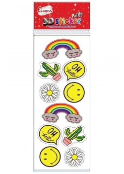 Ticon 3D-69 Puffy Sticker Kod:276442