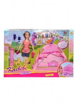 Kaibibi Çadırlı Kamp Yapan Model Bebek