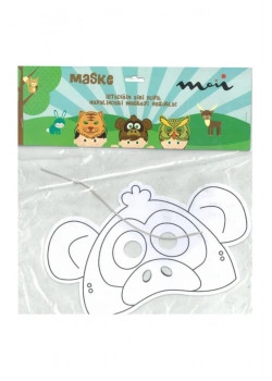 Yener Maske 2756 Sevimli Maymun 3-Lü