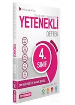 Ddy 4.Sınıf Din Kültürü Yetenekli Defter