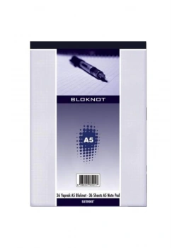 Bayındır A5 Bloknot Çizgili - 0111