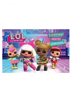 Lol Surprıse Çıkartmalı Boyama  Doğan Çocuk