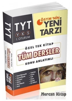 Tyt Tüm Dersler Konu Anlatım Tek Kitap   Editör