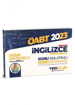 Öabt 2023 İngilizce Öğretmenliği Konu Anlatım Soru Bakası  Yediiklim