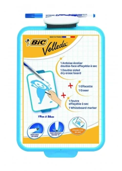 Bic Kids Velleda Tahta + Kalem 1721 + Silgi 841360